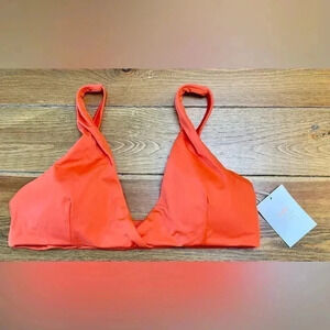 Andie Brand | Orange Bralette / Top | Orange | Women’s Med